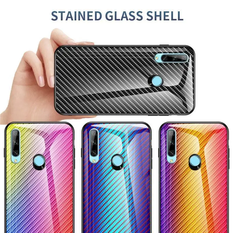 Противоударный чехол из углеродного волокна для ASUS Zenfone Max Pro M1 ZB601KL M2 ZB631KL Rog Phone 2