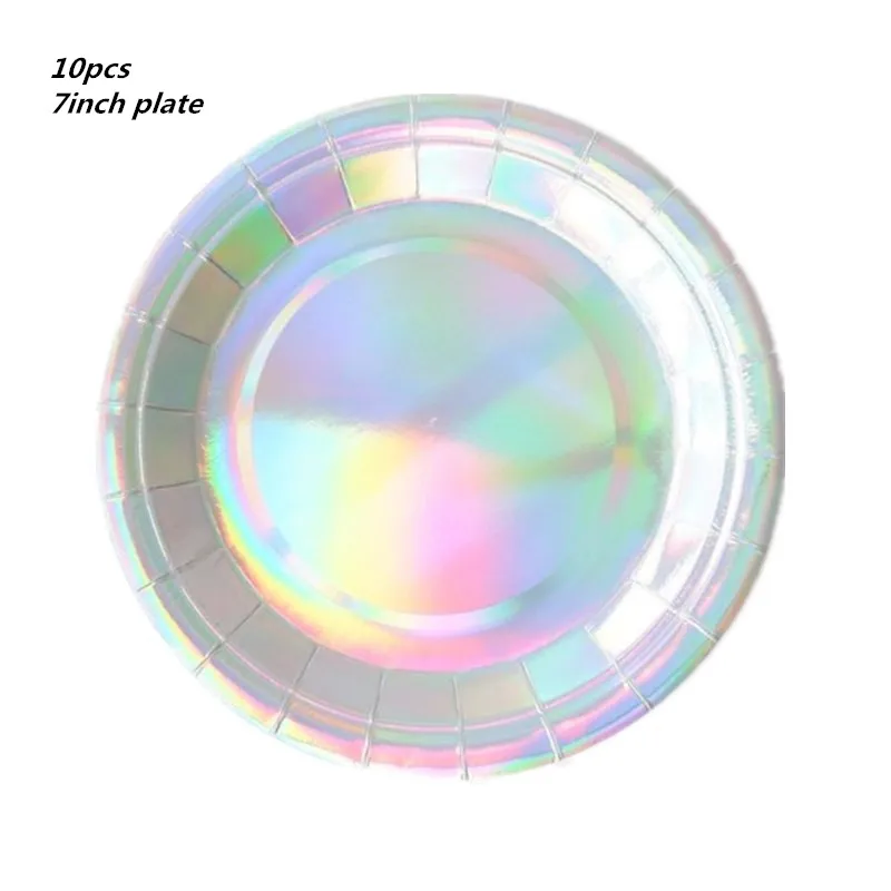 10PCS 7inch plate 20 шт./лот, горячая Распродажа, золотое, синее бумажное полотенце, салфетка для мальчиков и девочек, вечерние салфетки, украшение для салфеток, 33*33 см - Цвет: 10PCS 7inch plate