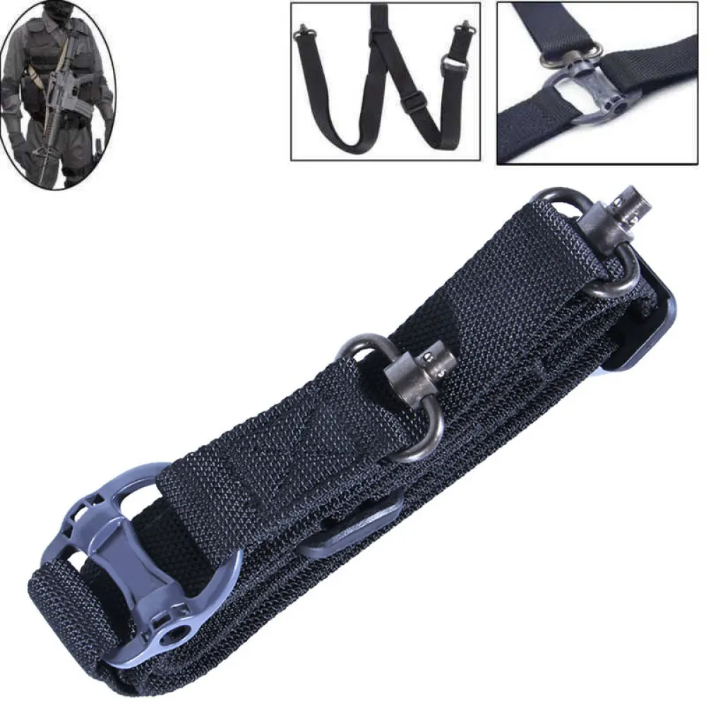 

Nylon Adjust Training Belt Hiking Outdoor Belts Waist Belt Accessories (Black)