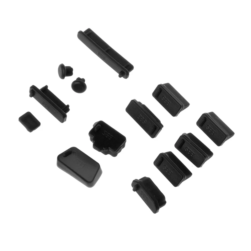 13 шт./компл. цветная силиконовая крышка для ноутбука с защитой от пыли