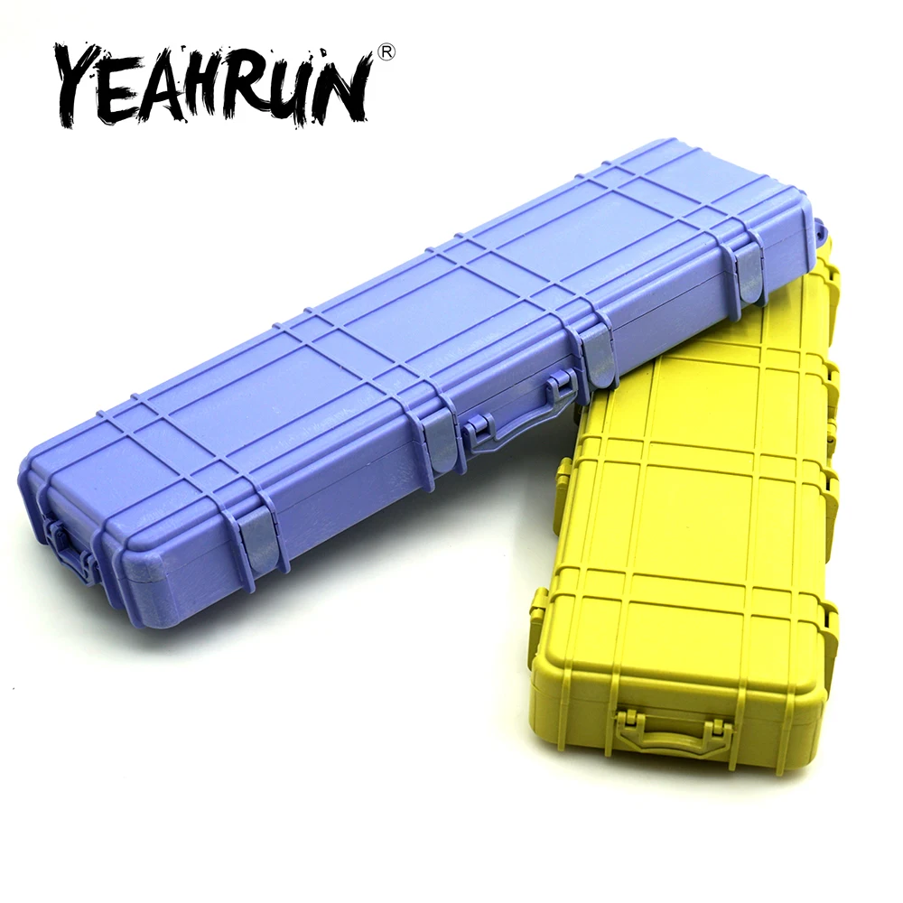 

YEAHRUN Simulation Mini Tool Box Case Suitcase for Traxxas TRX-4 TRX6 Axial SCX10 90046 Tamiya 1/10 RC Crawler Car Decorations
