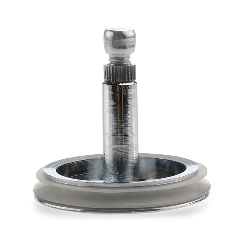 Хромированная пробка для слива раковины серебристая ванны | Обустройство дома