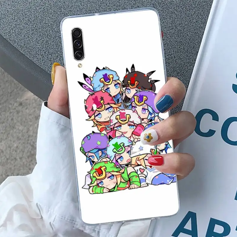 

JOJOS BIZARRE ADVENTURE Anime Phone Case Transparent for Samsung A 71 51 21S S 20 fe 10 9 8 plus xiaomi 11 redmi note 9 8 s pro