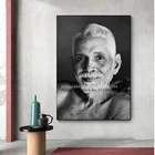 Плакат и принты, Рамана Махарши, художественные принты на холсте, настенная живопись, холст, живопись для украшения стен дома