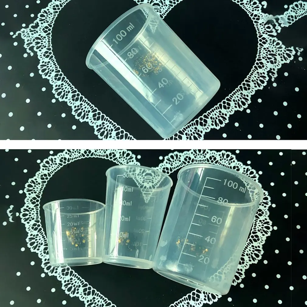 Многоразовый портативный размер мерный стакан кувшин градуированная