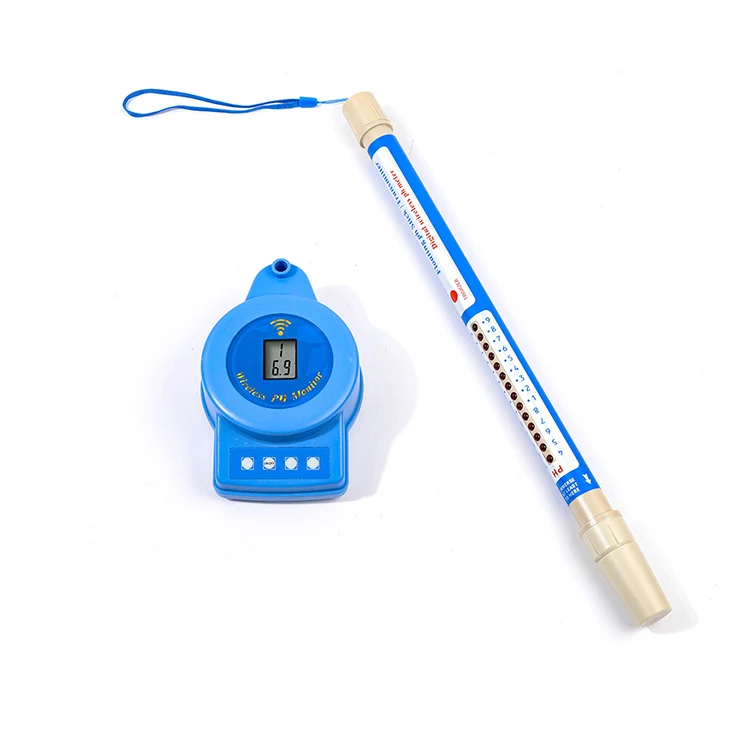 

Multi-point wireless remote digital acidity meter PH water quality online monitor baths swimming pool fish pond PH meter