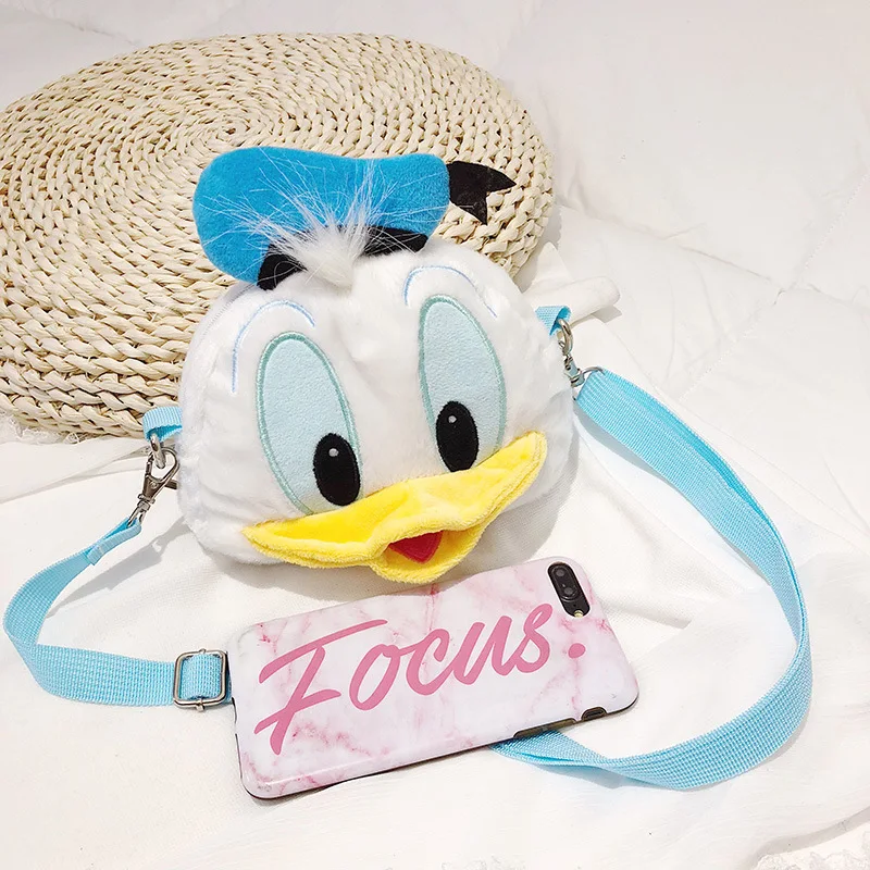 Disney 2019 новые сумки модная вышивка милый мультфильм мессенджер Дональд Дак