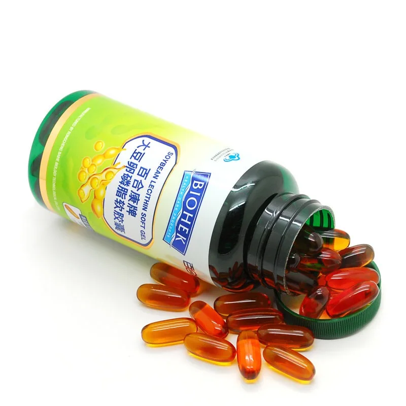 Рыбий жир Омега 3 DHA EPA деап морская капсулы и соевый лецитин в форме капсул