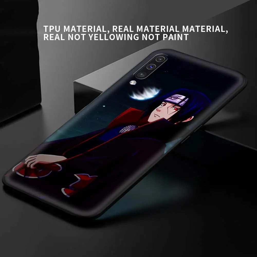 

Case for Samsung Galaxy A21S A51 A50 A70 A71 A50S A10S A10 A20E A20 A30 A30S A02S Luxury Phone Coque Anime Akatsuki Naruto