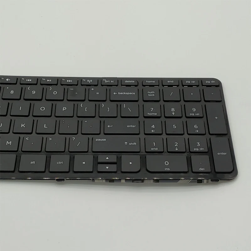 Бесплатная доставка! 1 шт. Оригинальный Новая Клавиатура ноутбука с рамкой для HP 15