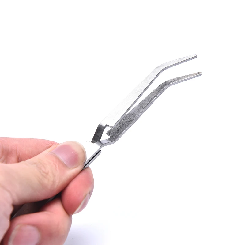 

Nail Art Shaping Tweezers Stainless Steel Multi-Function Clip Tip Manicure Tool UV Gel Acrylic C Curve Nipper Picking Rhinestone