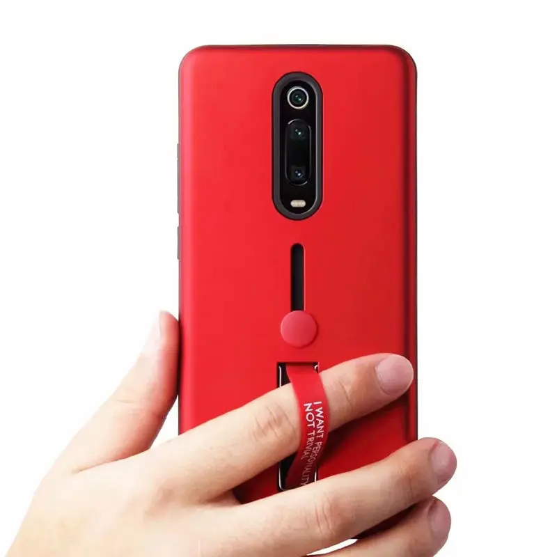Для Xiao mi 9T mi 9T Pro Чехол ударопрочный Броня держатель кольца для пальца подставка задняя крышка для красного mi K20 Pro Kickstand чехол