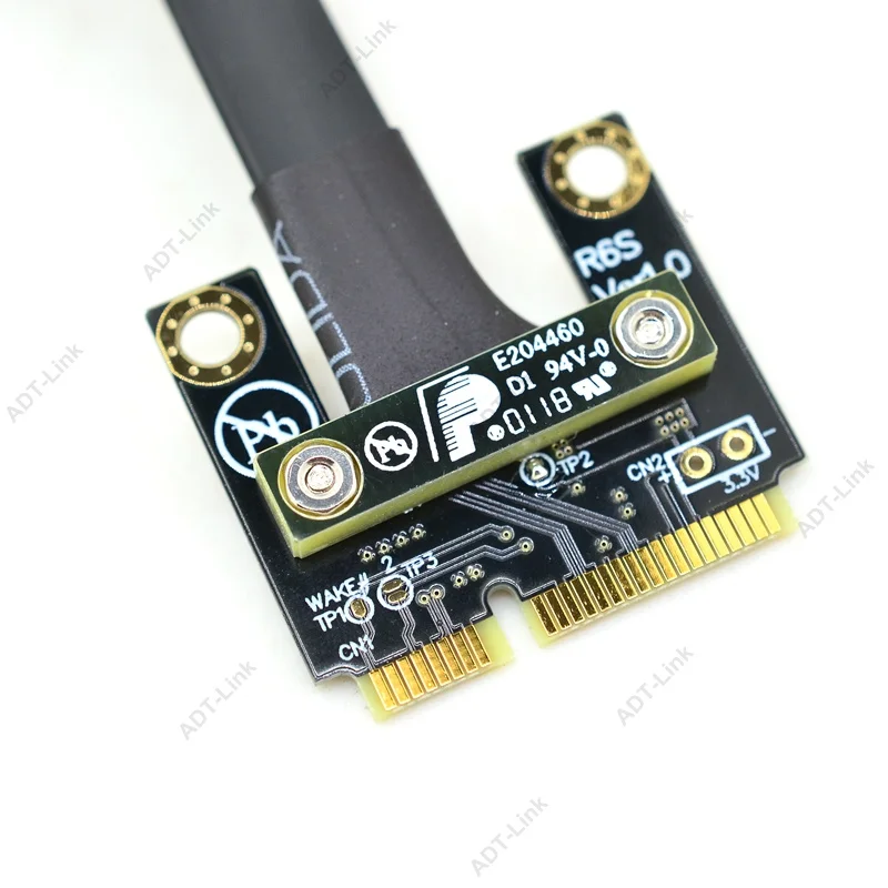 Мини PCI e mPCIe WAN WiFi к PCIe x4 E 4x Райзер адаптера карты Gen3.0 Mini ленточный кабель pci для Wi Fi
