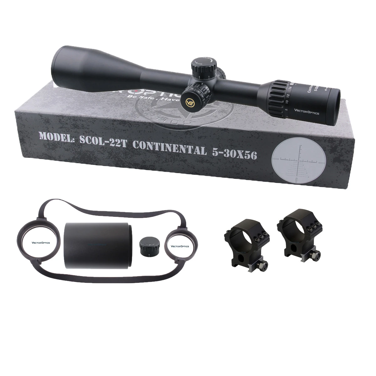 Векторная оптика Continental HD 5 30x56 тактический прицел дальнего действия для стрельбы
