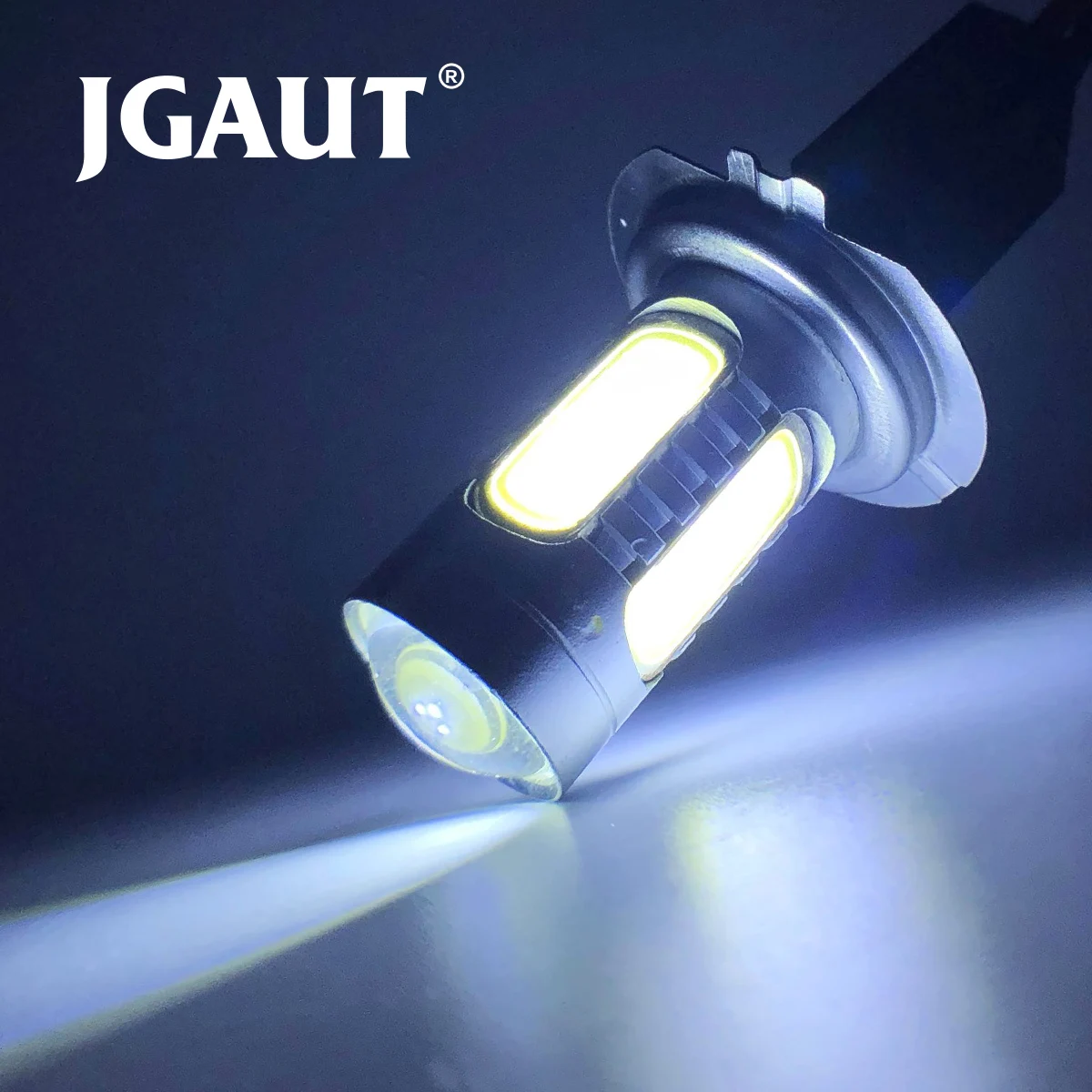 JGAUT H7 5 COB Светодиодный фонарь для автомобиля супер яркие белые противотуманные