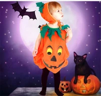 halloween toddler baby unisex pumpkin cute cosplay costumes party festival 2pcs romperhat nursery costumes for the stag