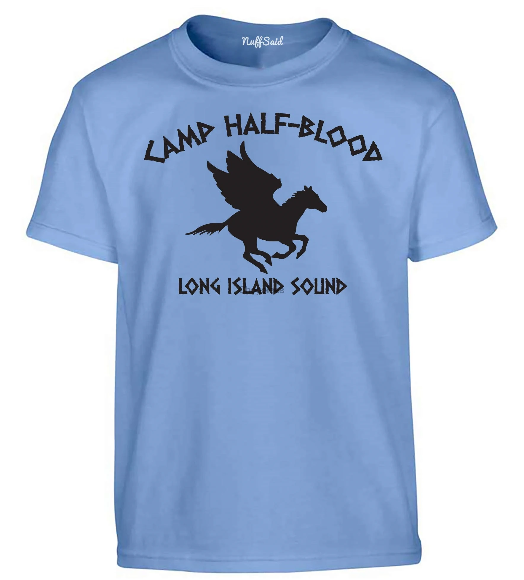 NuffSaid Молодежный лагерь Детская футболка Demigods | Мужская одежда