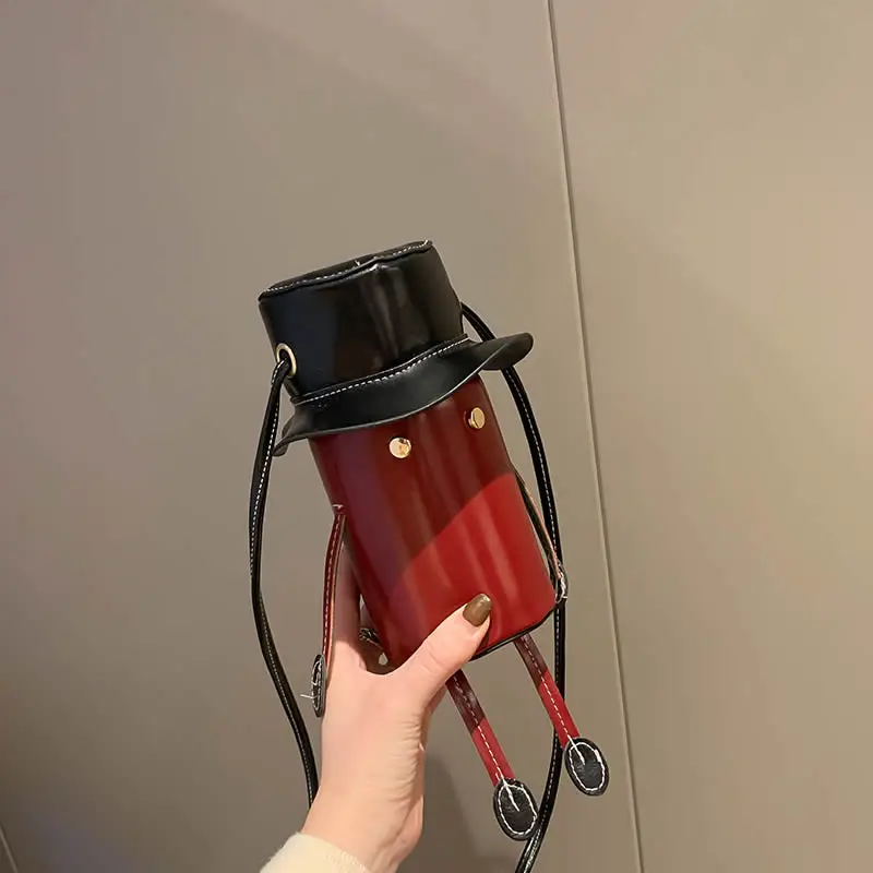 Женская сумка на плечо с роботом для мобильного телефона кошелек монет милый