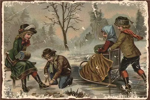 

Merry Christmas Happy New Year Countryside Vintage Retro Tin Signs