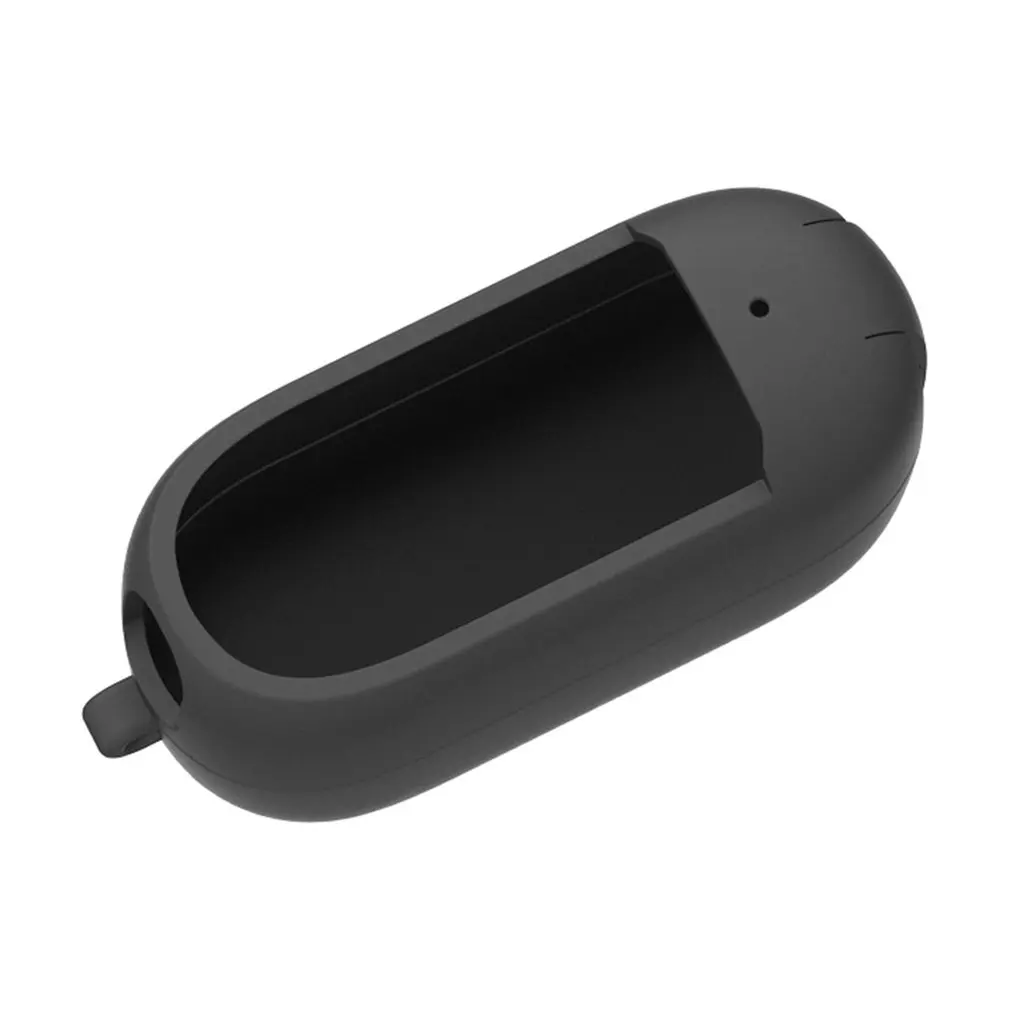 

Portable Size Solid Color Soft Camera Sleeve Silicone Case For Power Charger Base Compatible For Insta 360 Go2