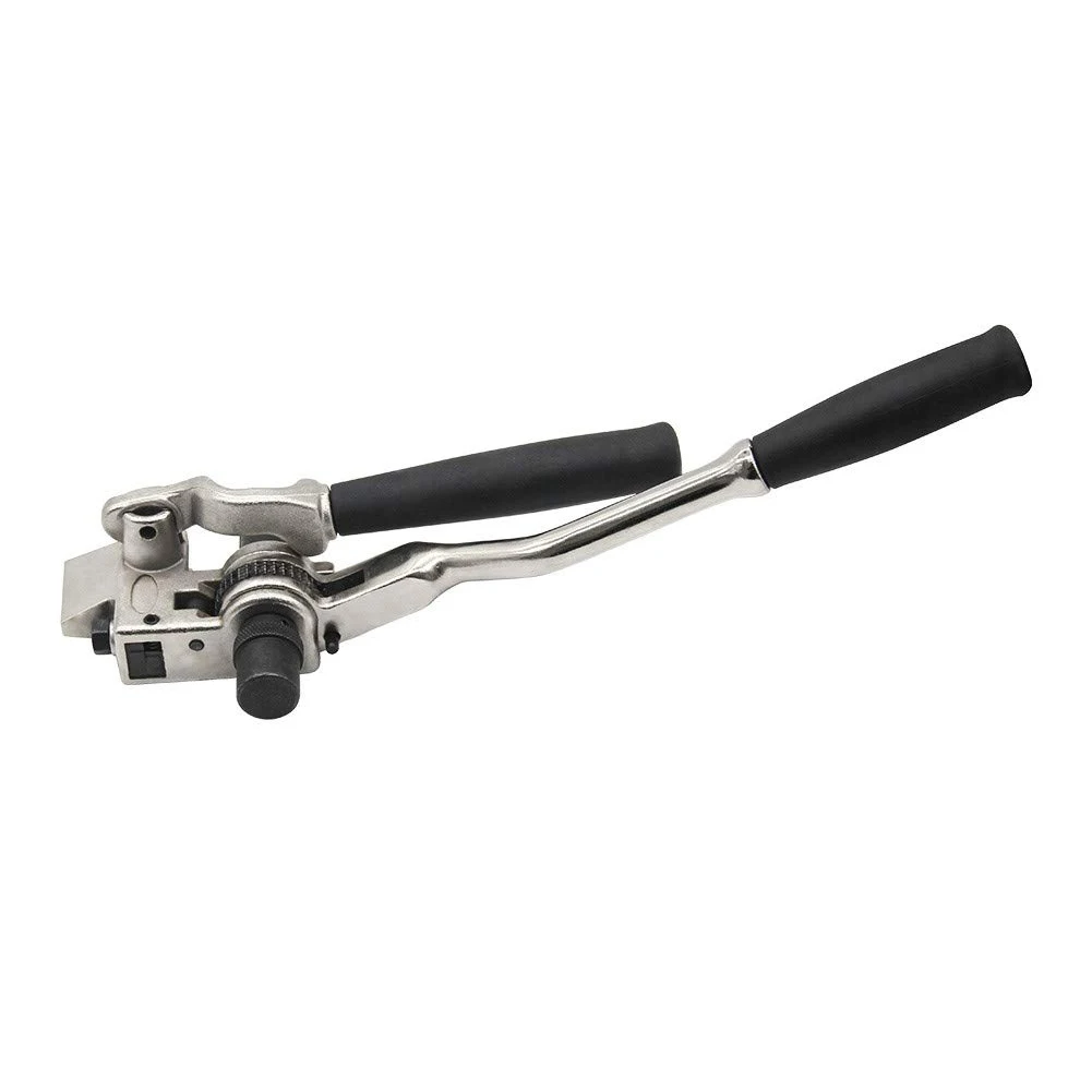 

2 In 1 Practical Strapping Tensioner Banding Tool Manual Stainless Steel Tightener Ratchet Packing Belt Heavy Duty Labor Saving