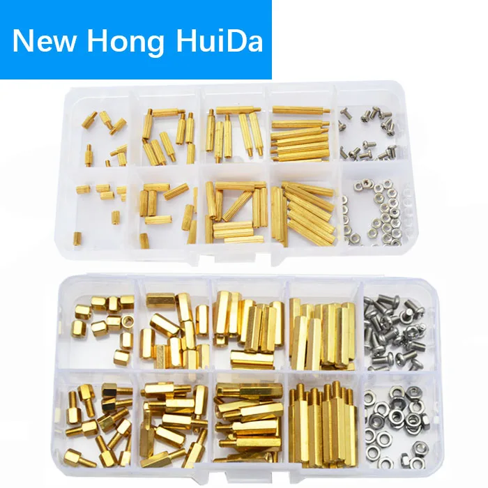 M2 M2.5 M3 M4 латунная Мужская и женская Шестигранная стойка монтажная плата печатная