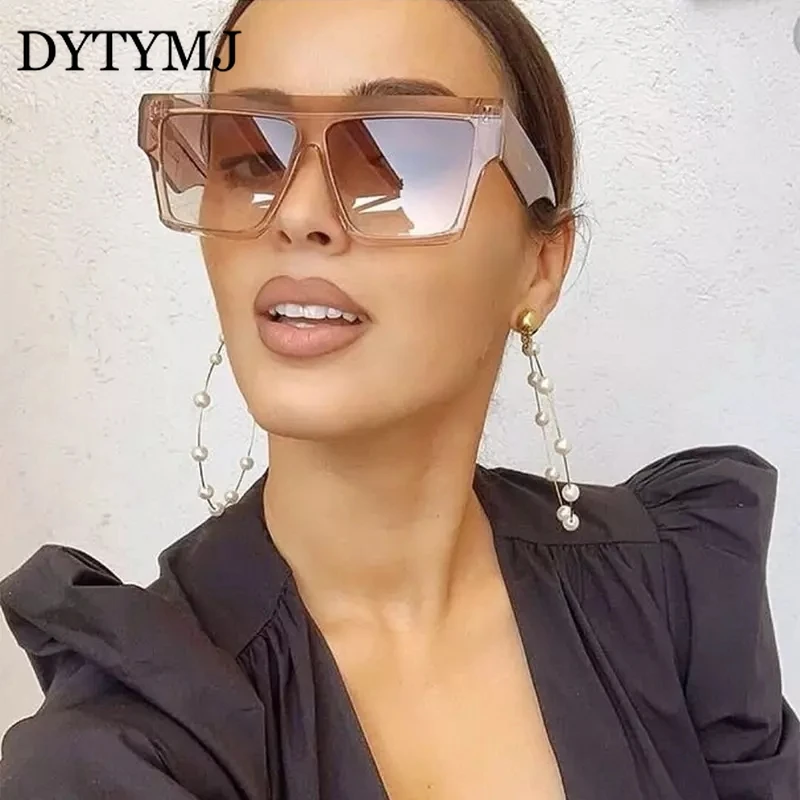 

DYTYMJ Retro Square Sunglasses Women Oversized Sunglasses Women High Quality Vintage Gradient Men Sunglasses Gafas De Sol Hombre