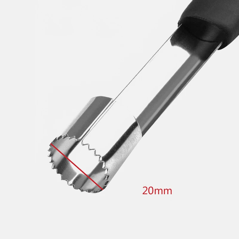 180 мм (7 '') пульпер семян жидкость для снятия нож удаления сердцевины яблок Pitter