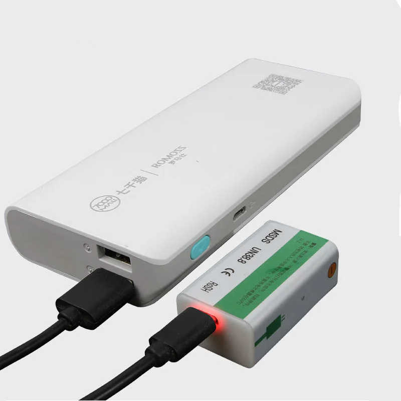 2021 Новый USB цикл зарядки батарея 9V 5500mAH подходит для камеры и других серий