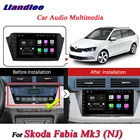 Автомобильная Мультимедийная система Android для Skoda Fabia MK3 NJ 2015-2018 радио USB GPS Wifi навигация HD стерео экран