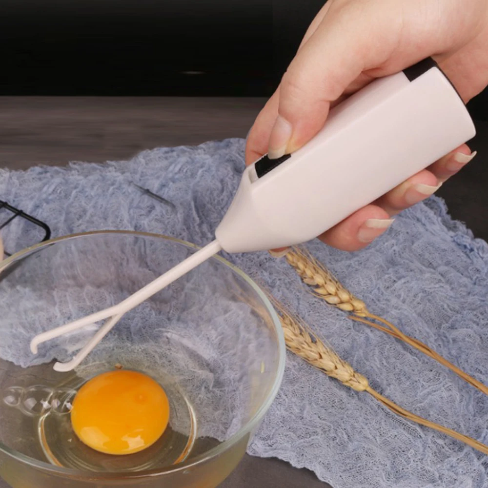 1 Pcs Mini Electric Milk Frothers Drink Foamer Whisk Mixer S