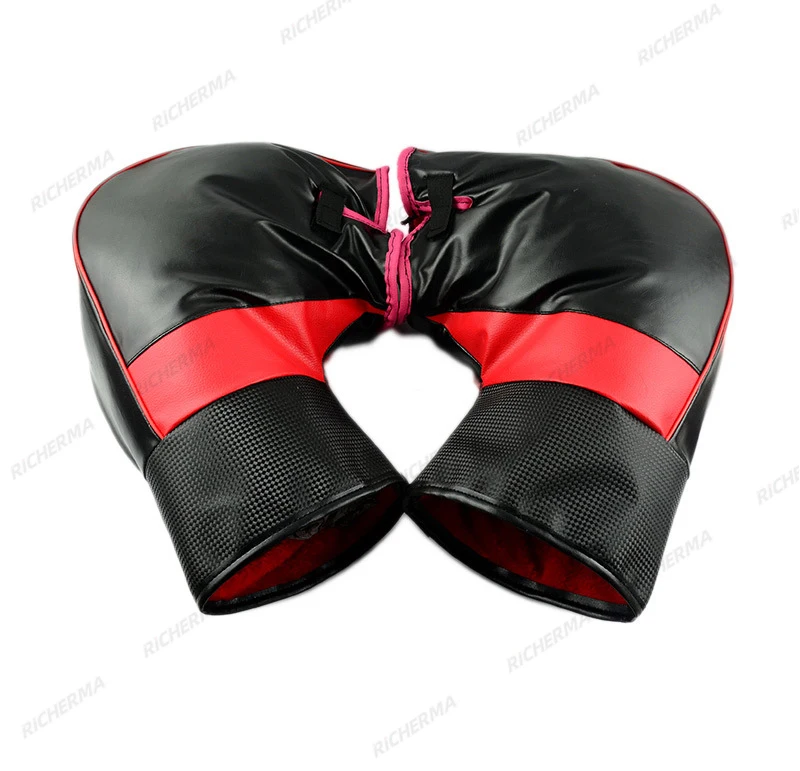 Зимние водонепроницаемые мотоциклетные перчатки мужские теплые ветрозащитные