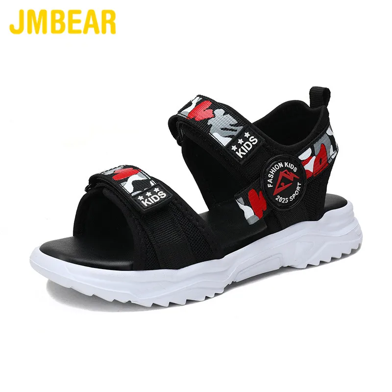 JMBEAR/детская обувь Летняя Новинка Модные повседневные Нескользящие удобные