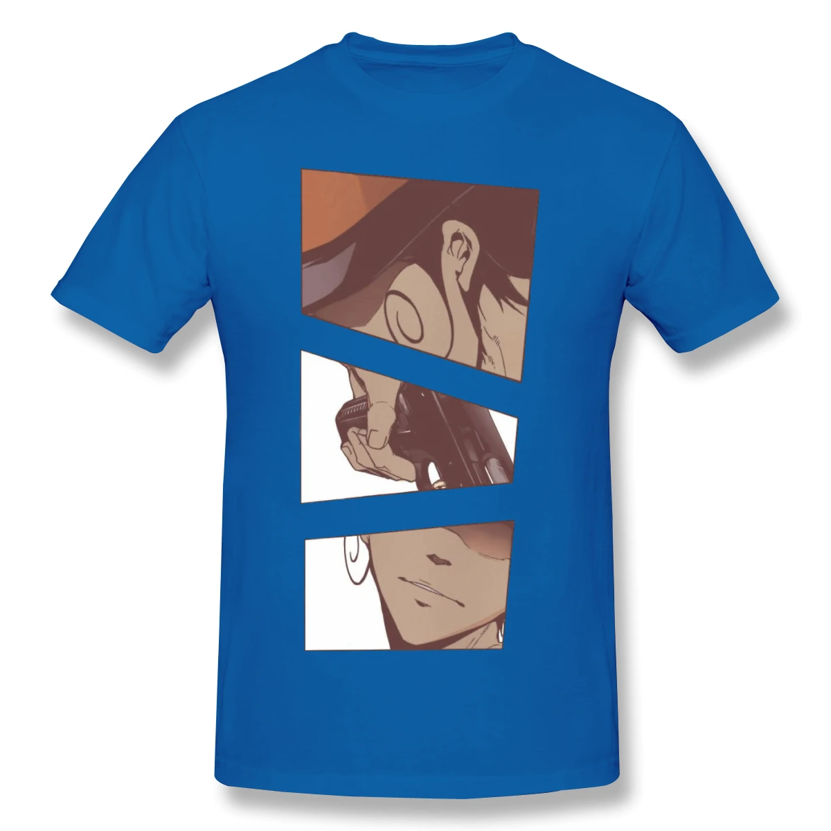 

HITMAN REBORN T-Shirts for Men Adult Reborn Comic Strip Funny Crewneck Cotton T Shirt