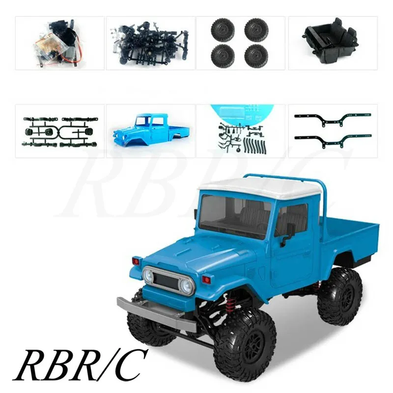 MN модель MN45 комплект 1/12 2 4G 4WD Радиоуправляемый автомобиль гусеничный восхождение