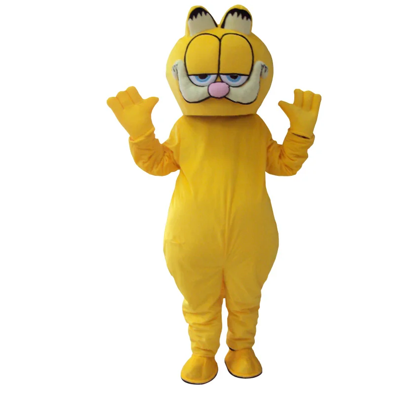 

Garfield card cartoon doll costume walking costume performance property doll clothing headset cartoon doll costume web celebrity