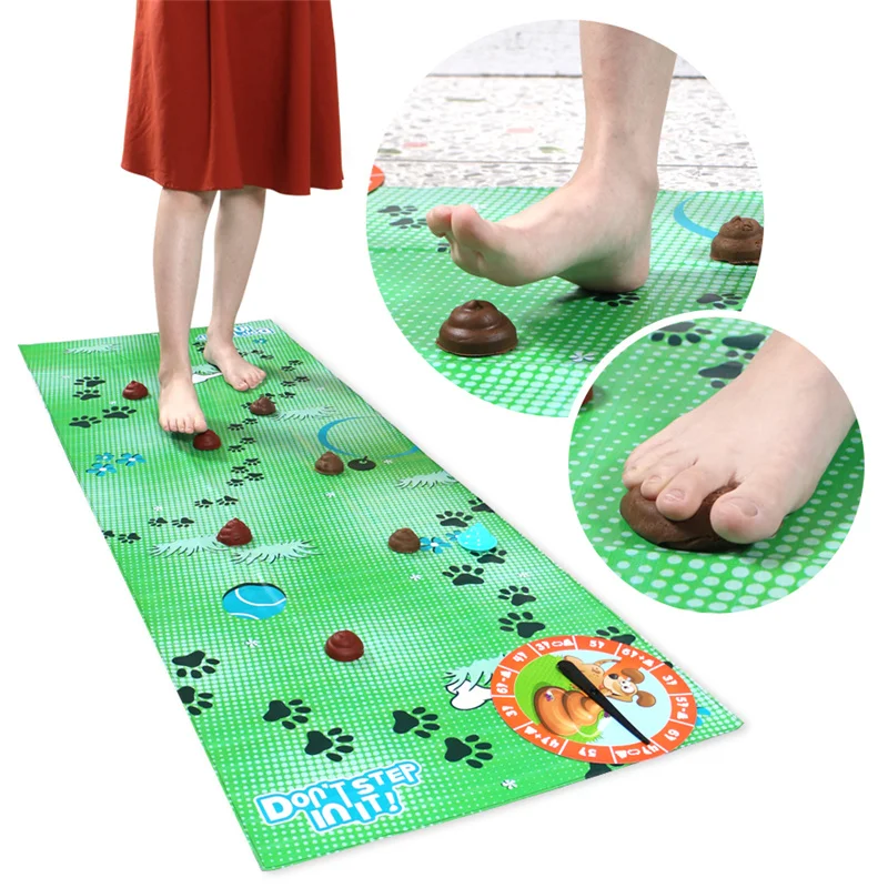 Дешево Игры для родителей и детей в помещении делают шаг вперед! Игра на вечерние «Don't Step In It», забавная шутка, игрушка, подарки