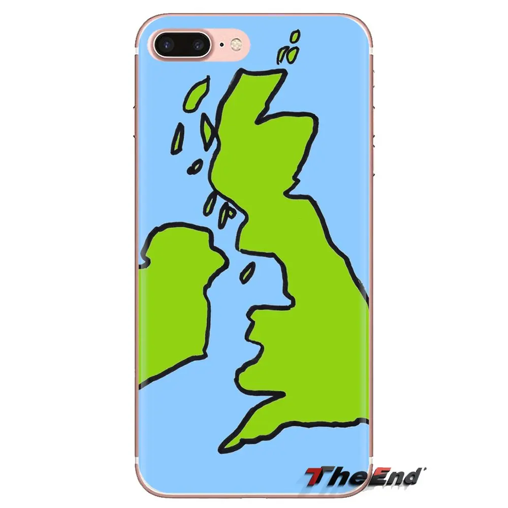For Xiaomi Redmi 4A S2 Note 3 3S 4 4X 5 Plus 6 7 6A Pro Pocophone F1 Transparent Soft Cases Covers England Cartoon |
