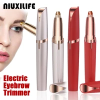electric eyebrow trimmer hair removal lipstick shaver womens hair remover rechargeable mini shaver epilator for women