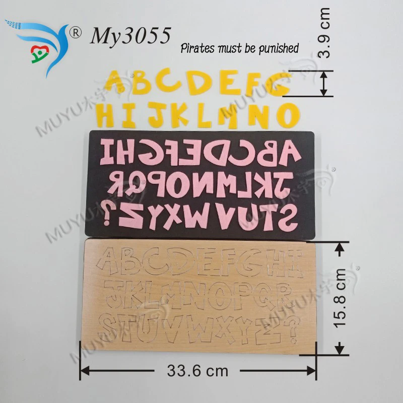 A-Z высечки DIY muyu высечки-новая деревянная форма высечки для скрапбукинга MY3055