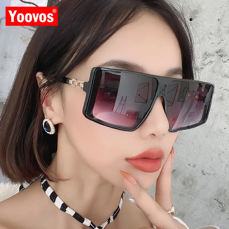 

Yoovos Квадратные Солнцезащитные очки для женщин 2021 очки Женские Ретро зеркальные металлические солнцезащитные очки винтажные брендовые Мод...