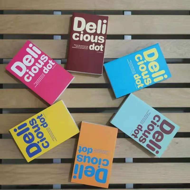 

Творческий разноцветный ноутбук утолщение тетрадь для записей 230 страниц для кулинарно-деликатесной продукции комфортабельную точка блок...