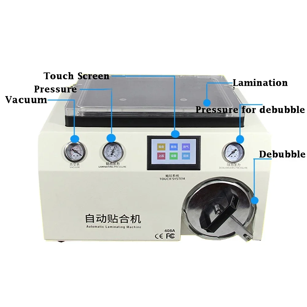 tbk 408a 2 in 1 vacuum oca laminating and bubble remove machine for mobile phone lcd repairing free global shipping