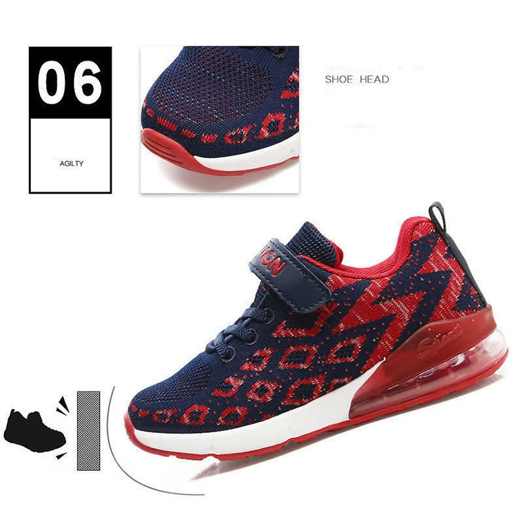 Brand Kids Sneakers Breathable Girls Running Shoes New Style Children's Shoes Air Cushion Basket Enfant Boys Sport Shoes