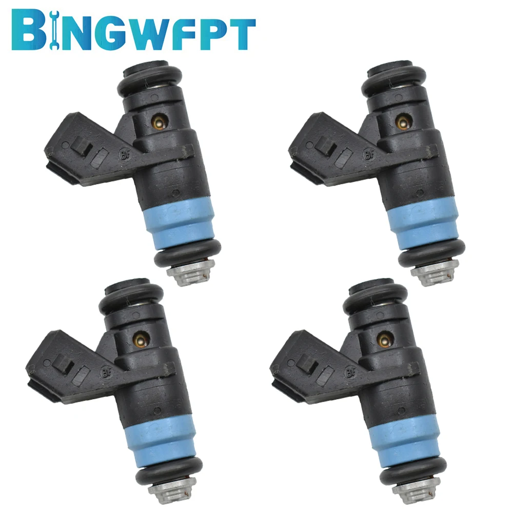 

4PCS 100% WorKing Fuel Injector H132254 H-132-254 For Renault Logan Duster Sandero New Arrival