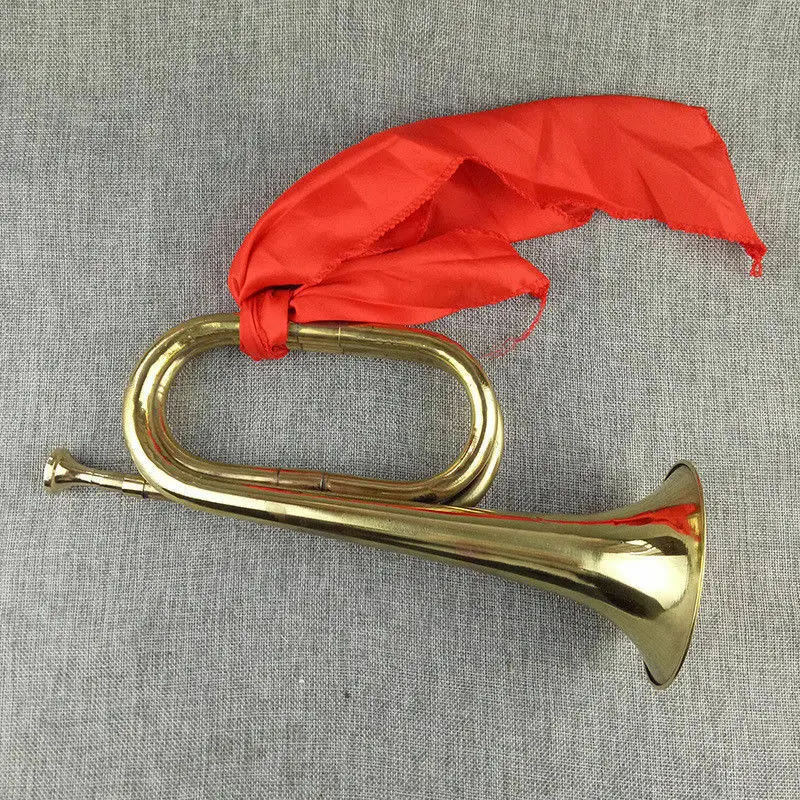 Tomwang201. Китайский армейский Военный пла латунный выдувной бугл командный сигнал