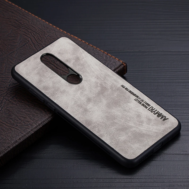 AMMYKI Модный мягкий силиконовый чехол для Nokia X7 из ПУ кожи неправильной текстуры 5 6 2