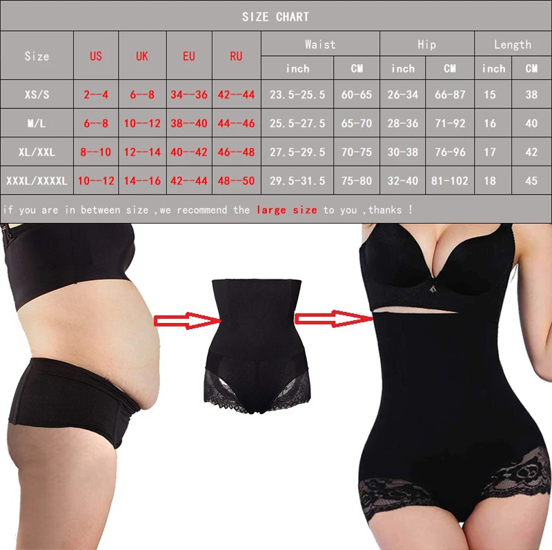 

New Tummy Control Panties Waist Trainer Corset Shapewear Body Shaper Belly Modeling Strap Slimming Underwear Sexy Butt Lifter