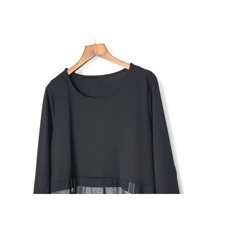 XITAO/винтажное платье в стиле пэчворк хит продаж женская одежда 2019 СВОБОДНЫЙ