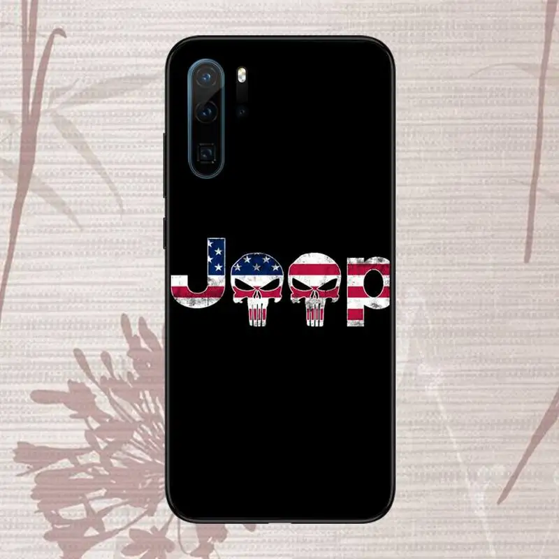 

American JEEP Car Phone Case For Huawei honor Mate P 9 10 20 30 40 Pro 10i 7 8 a x Lite nova 5t